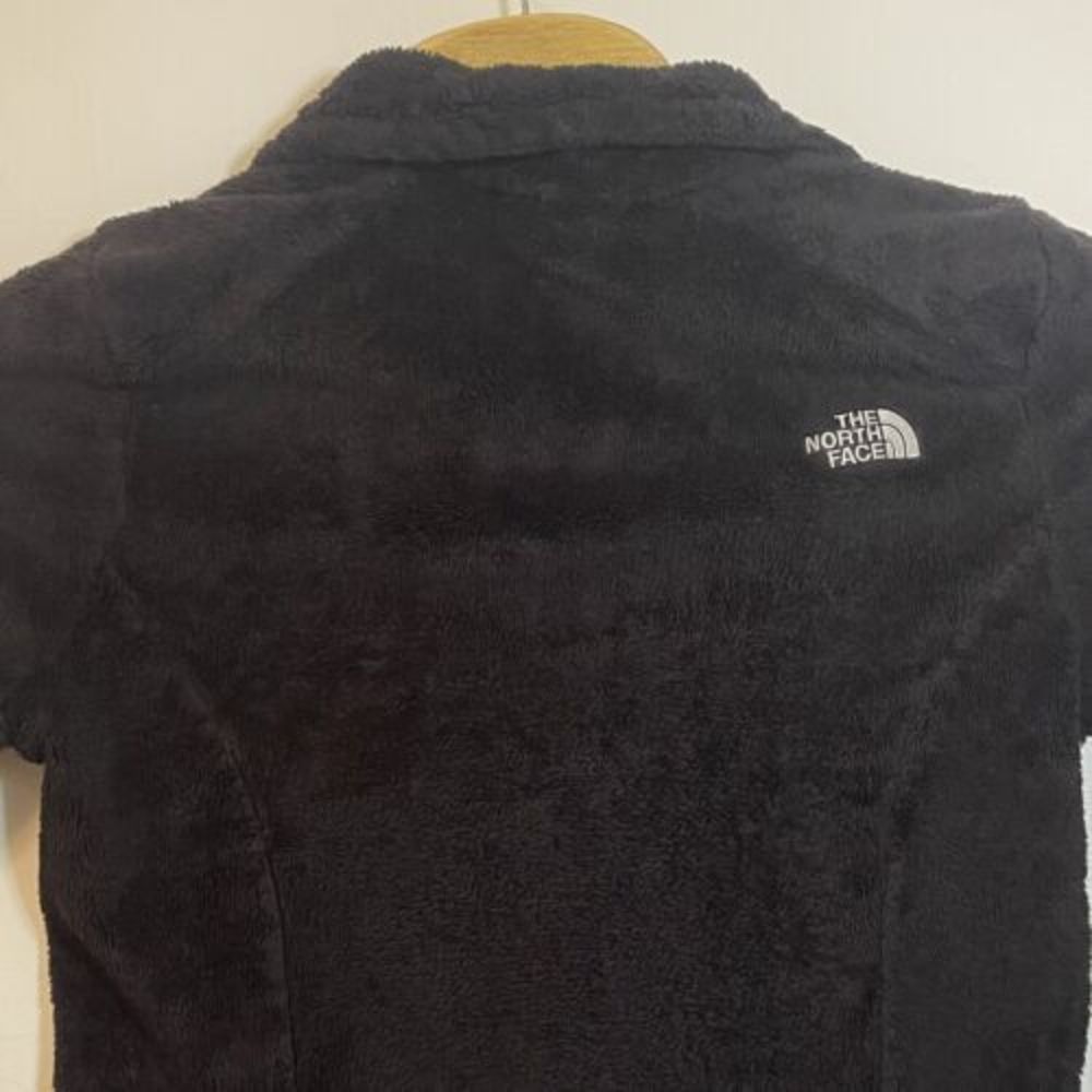 North Face Jacket Womens Small Black Fleece Teddy Jacket Casual Full Zip Outdoor - Picture 10 of 10